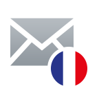 French translation of the e-mail templates icon