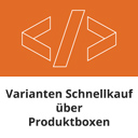 Varianten Schnellkauf Produktboxen icon