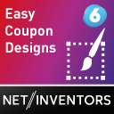 Create voucher designs with editor - EasyCouponDesigns icon