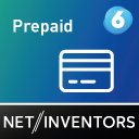 Pay with credit - Prepaid icon