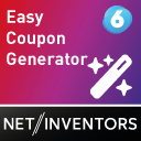 Gutscheine in beliebigen Mengen erzeugen und exportieren - EasyCouponGenerator icon