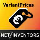 Preise der Artiklelvarianten in Variantenauswahl anzeigen - VariantPrices icon