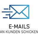 E-Mails an Kunden schicken icon