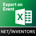 Bestelldaten als CSV oder XML E-Mail Anhang - ExportOnEvent icon